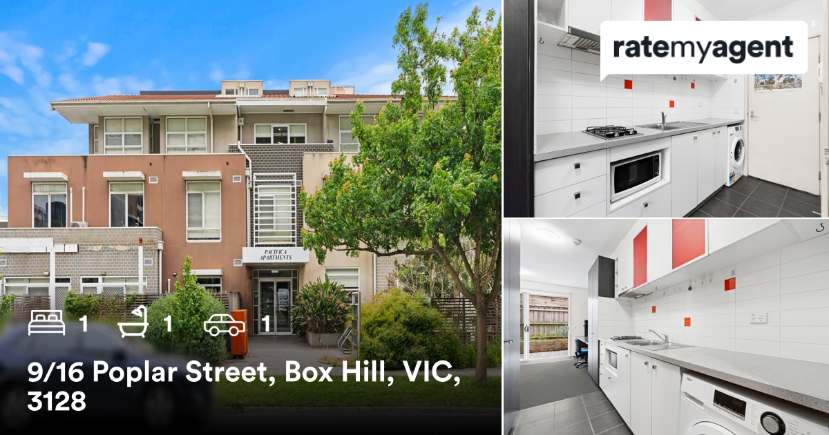 🛌 1 🛀 1 🚘 1
📍 9/16 Poplar Street, Box Hill, VIC, 3128

My latest listing on #RateMyAgent.

rma.reviews/zz6a8lx7thmx

...
#ratemyagent #realestate #Nick_Tang_Property_Pty_Ltd