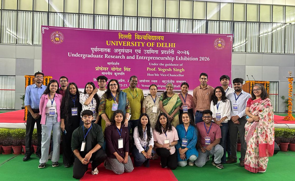 T T D Sri Venkateswara College University of Delhi tweet media