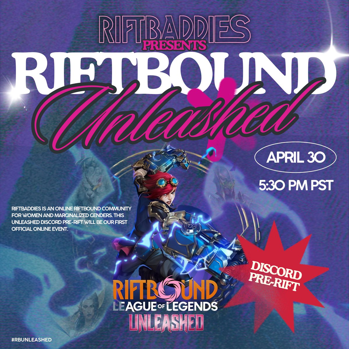 ₊˚ʚ riftbaddies tweet media