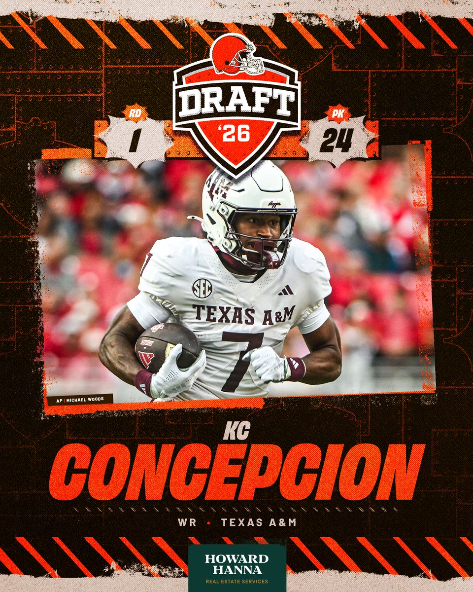 Adding on another Aggie!

We've selected KC Concepcion with the 24th overall pick