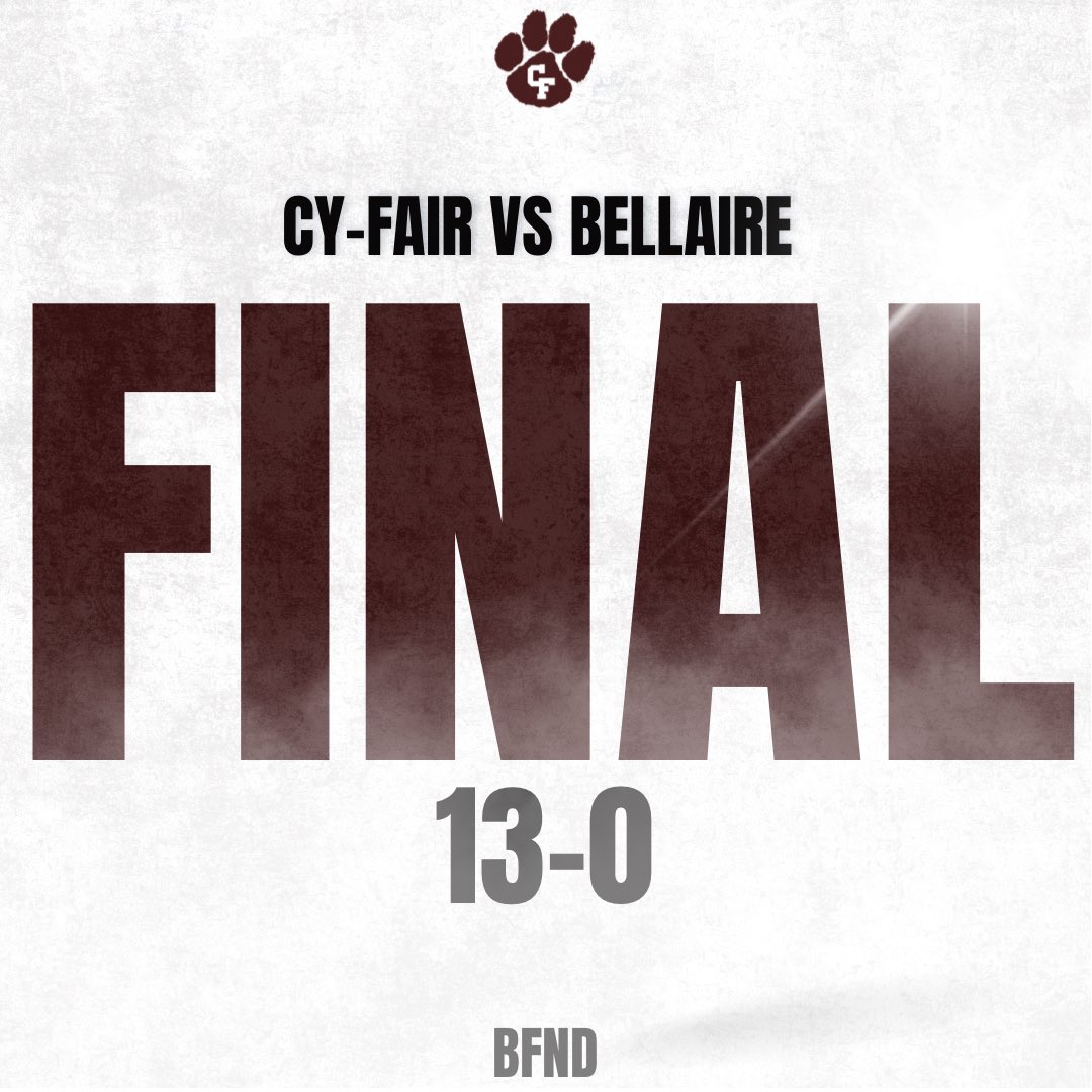 Cy-Fair Softball tweet media