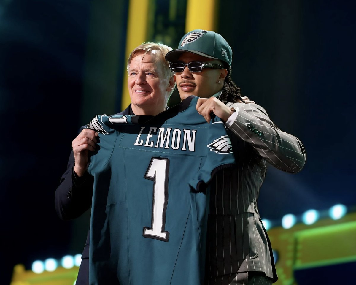 pheaglescentral's tweet photo. Makai Lemon is a Philadelphia Eagle. https://t.co/9vxf8yqWAC
