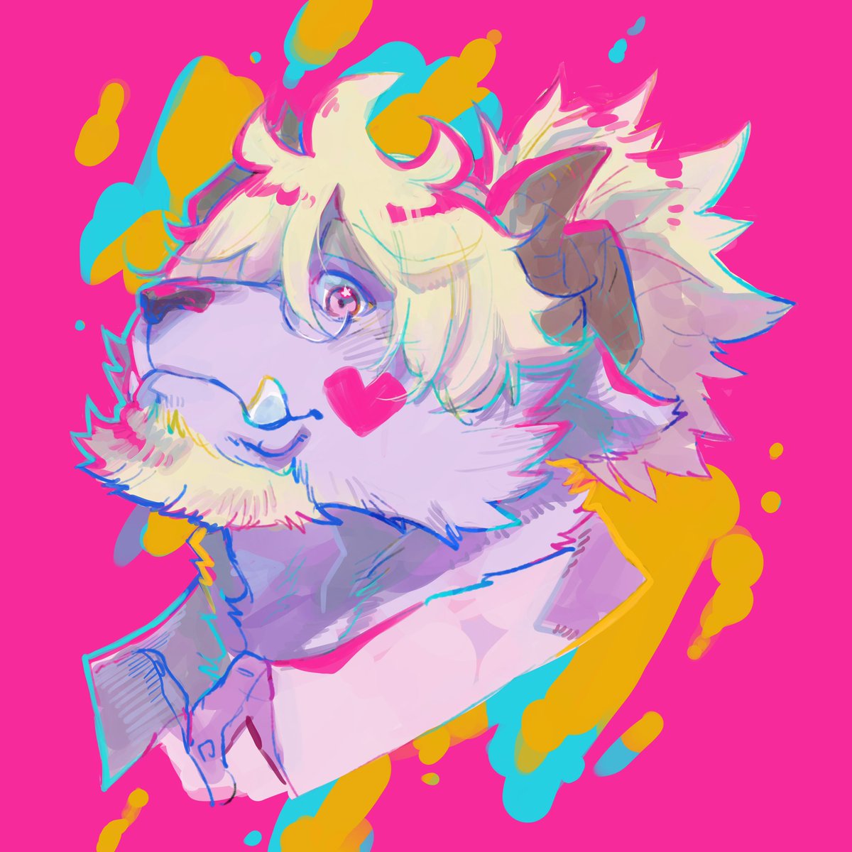 mao_DBmiyuki's tweet image. 名刺用に描いた絵
#procreate