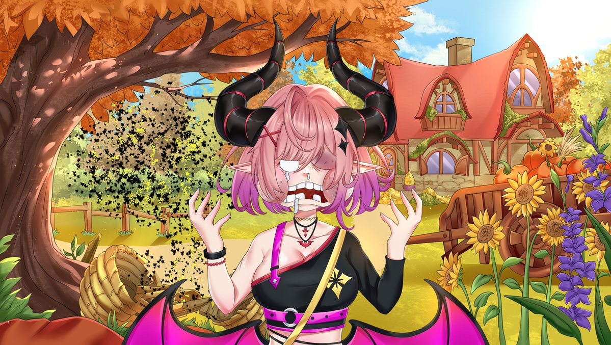 Night Caleum 🧡 | VArtist 🧡 tweet media