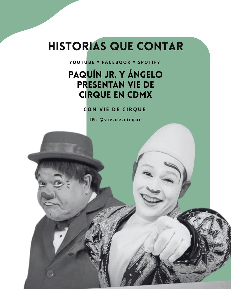 erickin_24's tweet image. La magia del circo @vie.de.cirque llegó a la CDMX! 🎪✨ No es solo un show, es una experiencia que te llega al corazón, gracias a Paquín Jr. y Angelo.

Entrevista disponible en #Youtube #Facebook y #Spotify

open.spotify.com/episode/5g8foG… 

#viedecirque #circo #show