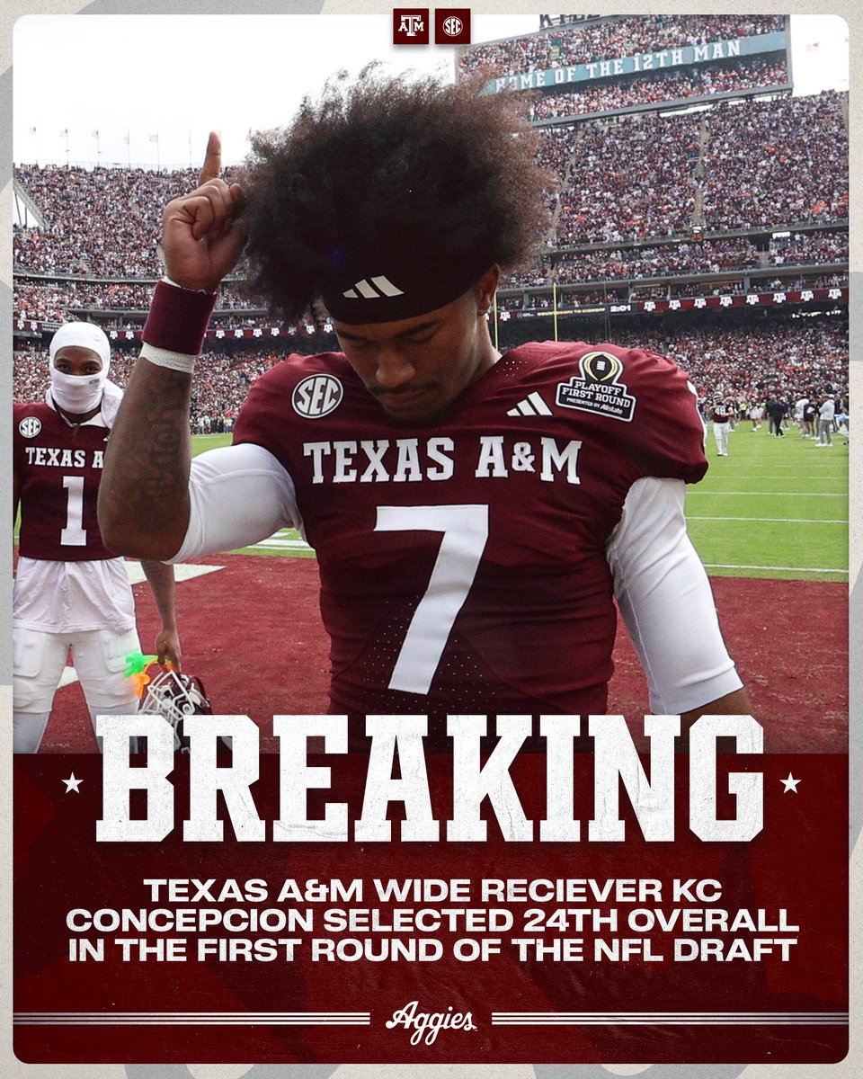 Aggieland ➡️ The League

Go be great KC 👍 #GigEm