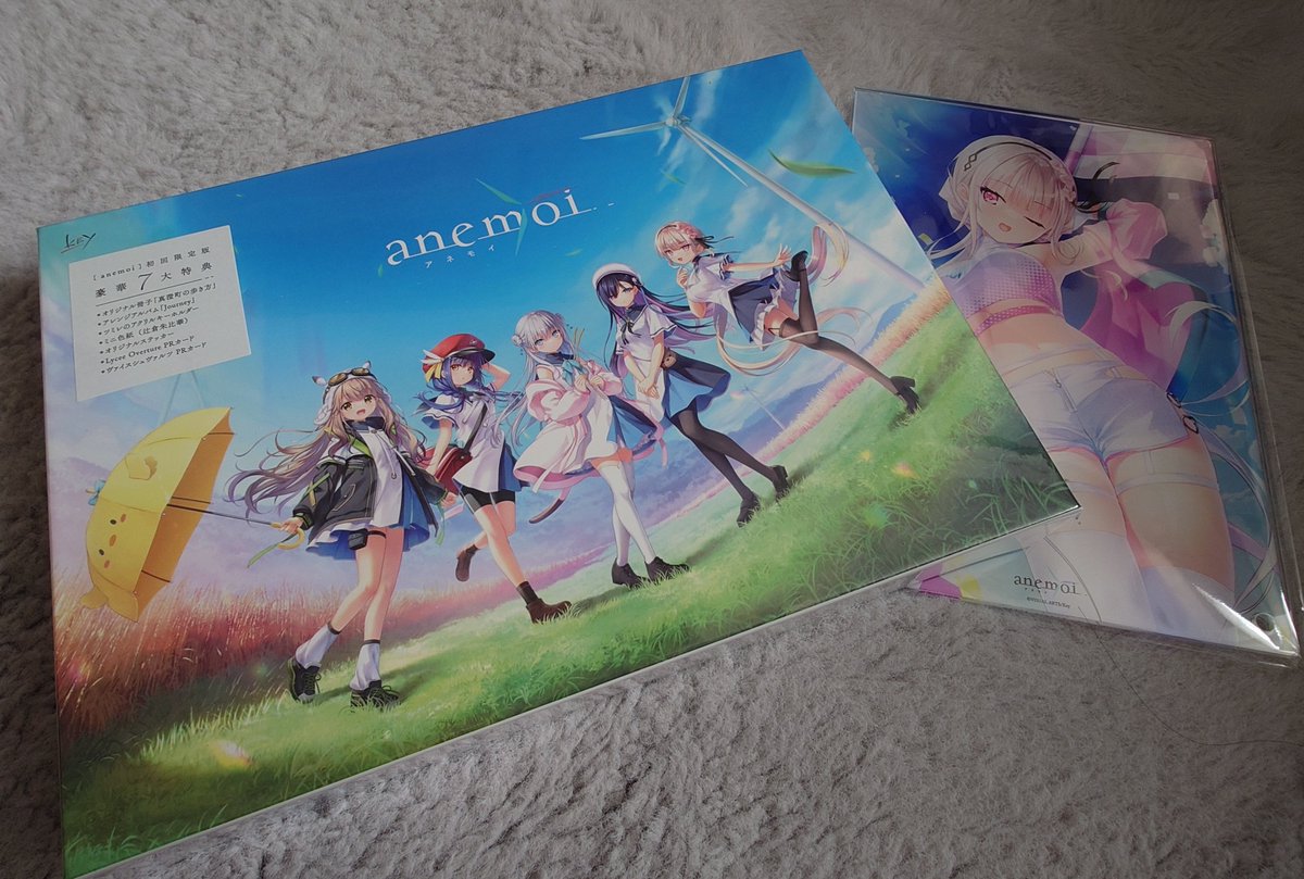 Moonside_edeN's tweet photo. アネモイ届いた〜
サマポケ以来のフルプライス作品
どんな物語が待っているのかとても楽しみです
昔みたいに一気には出来ないので、少しづつプレイします
 #アネモイ https://t.co/2TkU9il1CD