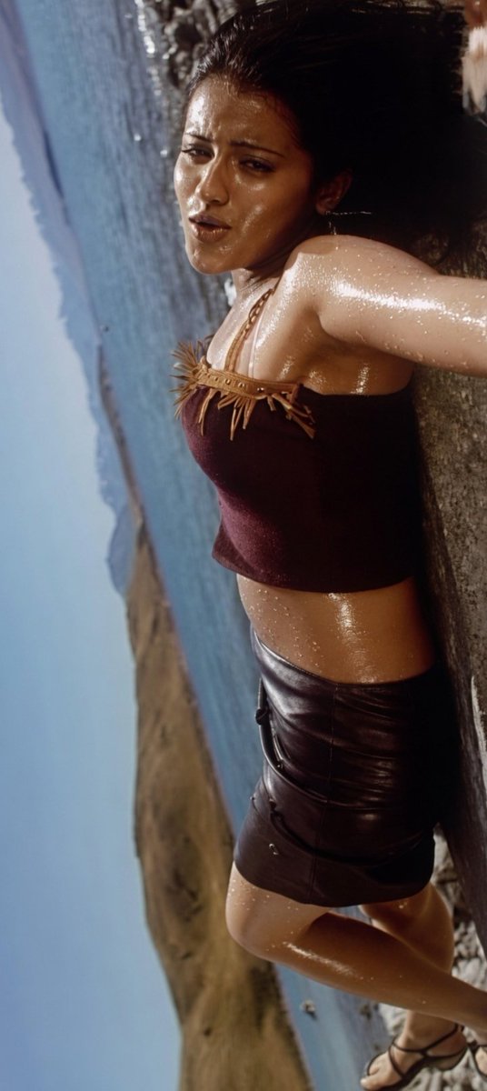 Anubama008's tweet image. #Vintage #TrishaKrishnan 
#TrishaHot 🥵🥰😘