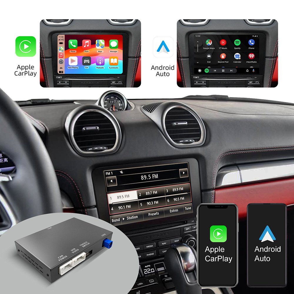 kabeamdotcom's tweet image. Wireless CarPlay &amp;amp; Android Auto Module for Porsche PCM 4.0 System 2017-2018 with 7" Screen, Retaining All Original Vehicle Features. #carplay #androidauto #wireless #porsche #pcm4 #cayenne #cayman 
kabeam.com/products/wirel…
