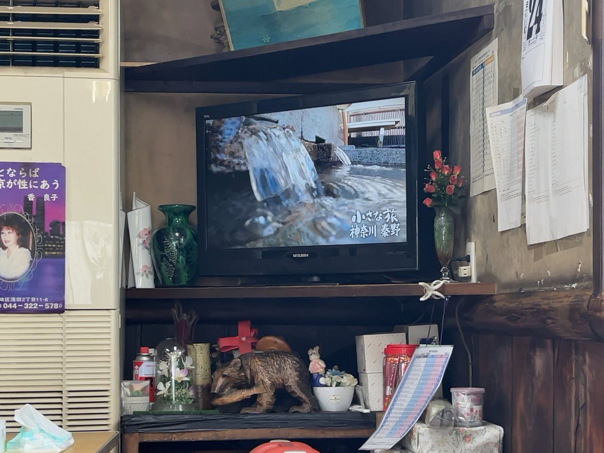 定期パトロール。ハンバーグ定食。また食べられてよかった。ここで「小さな旅」のテーマを聴くとサビのところで涙腺崩壊しそう