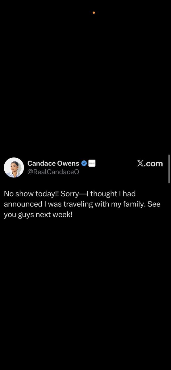 🚨 Something doesn’t add up 

General Flynn’s “Catholics for Catholics” circle keeps going dark all at once?

Candace Owens randomly fled the county.
Nick Fuentes has randomly fled the country. 
Ian Carroll claims he's "scared" and a victim
Sneako has paused his streams.  

This