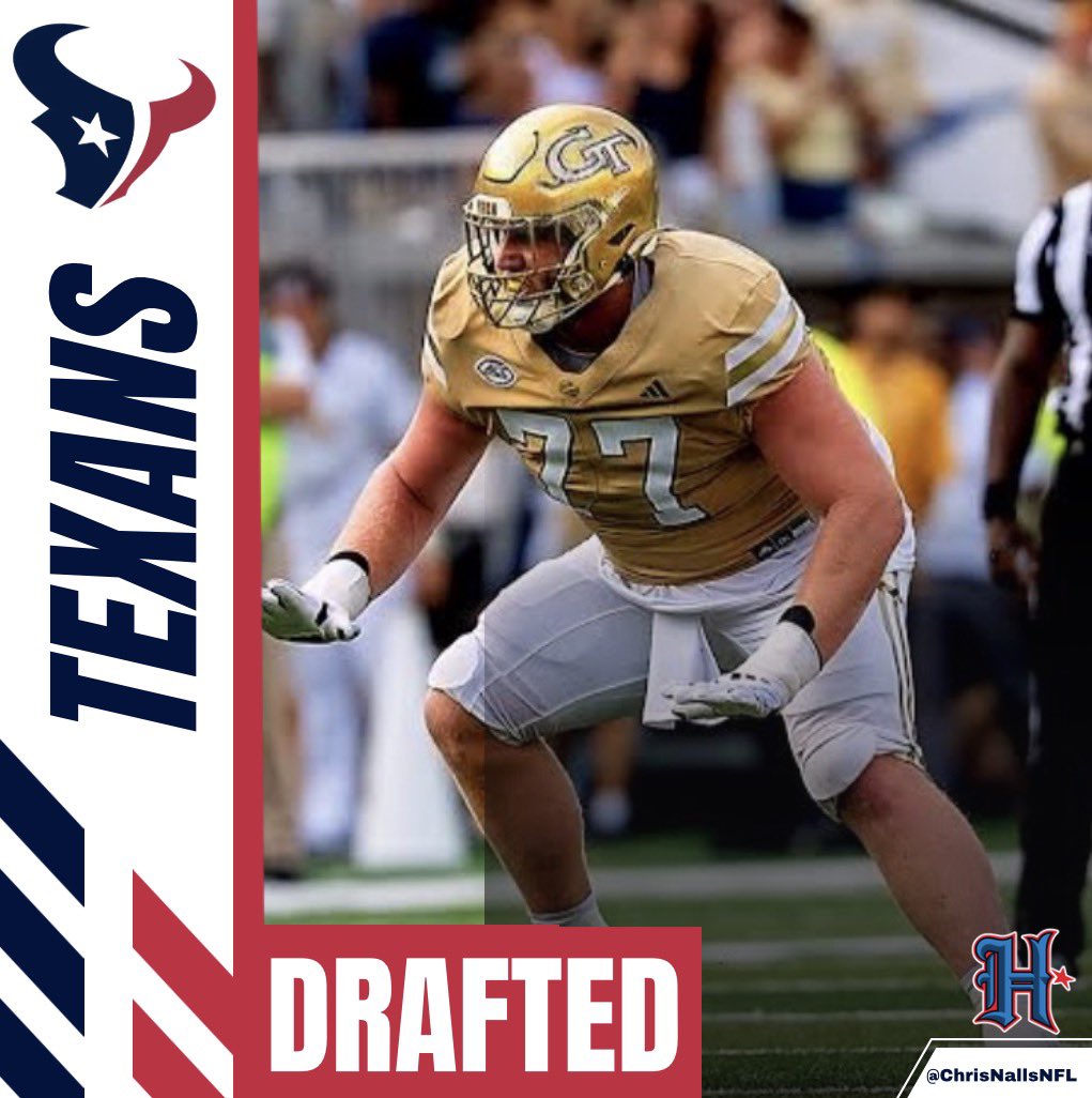 TalknTexans's tweet photo. Texans draft OG Keylan Rutledge with the 26th pick https://t.co/H72opHFmY4