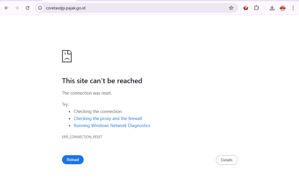 callmellen's tweet photo. kek mana mau lapor PPN sm PPh Badan begini, dah coba smwa website pun coretax sm aja😀 https://t.co/8eUfN6IbYX