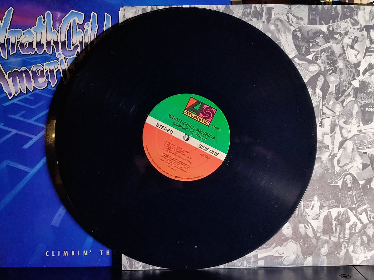 UniqueHiFi's tweet image. #NowSpinning
WRATHCHILD AMERICA
Climbin' The Walls (1989)
Splendid full-length studio debut effort by the East Coast crew! Technical heavy/thrash metal. Criminally overlooked. Reached #190 on the US Billboard 200. OP #vinyl. 
Stream: open.spotify.com/album/68qWZxkE…