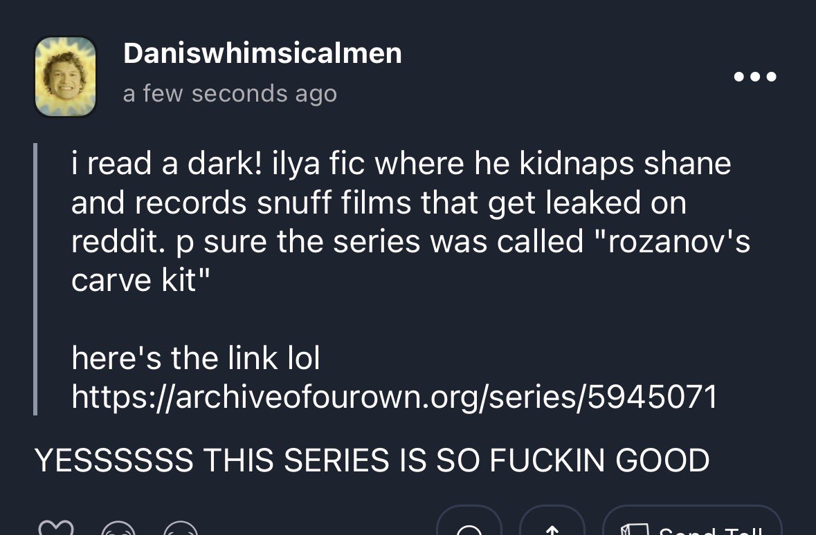 Dani - Dark!Hollanov tweet media