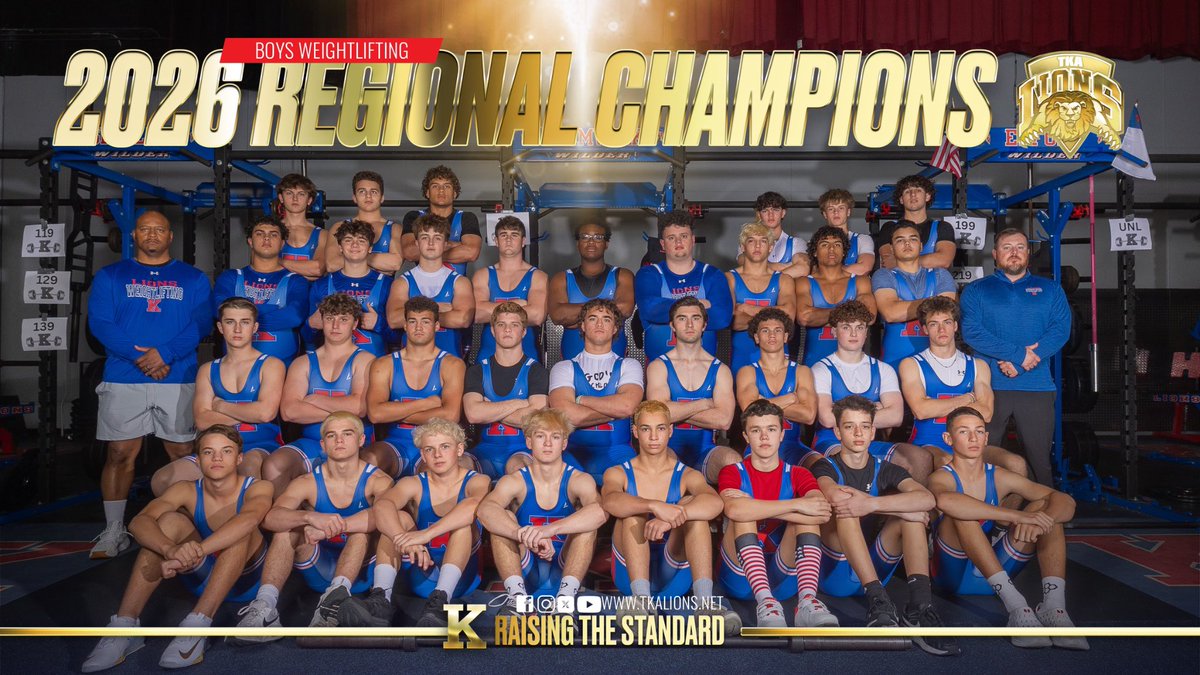 B_Simpson40's tweet photo. Regional Champ @ 239! 

Really proud of all my teammates moving on to states! #agtg 
@TKALions @CoachBurack22 https://t.co/w0AHuXRcdw