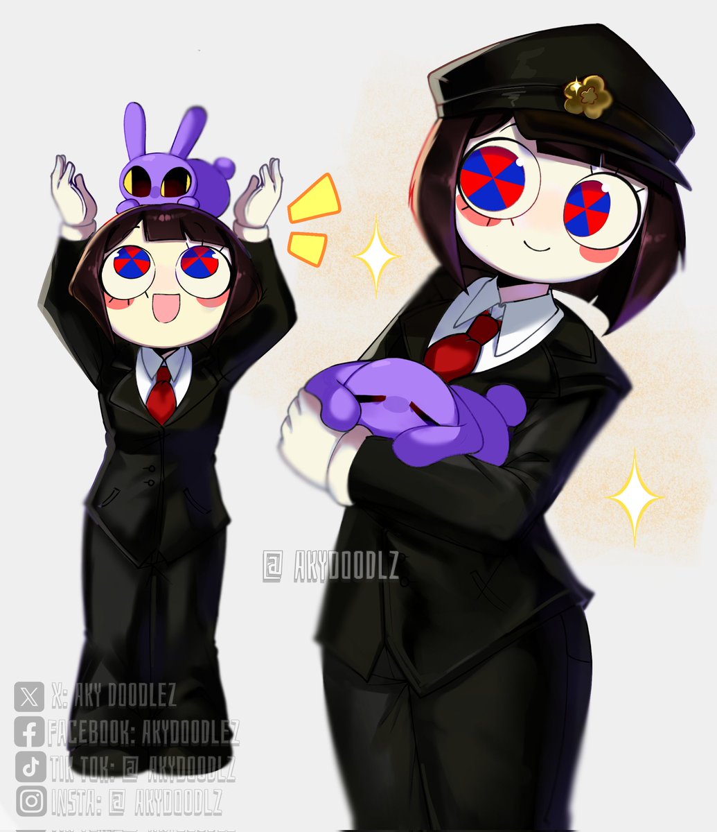 AkyDoodlz's tweet photo. I really like this desing of Pomni ✨️.
#fanart  #theamaxingdigitalcircus 
#tadc #character #illustration https://t.co/f1OfPXOHmD