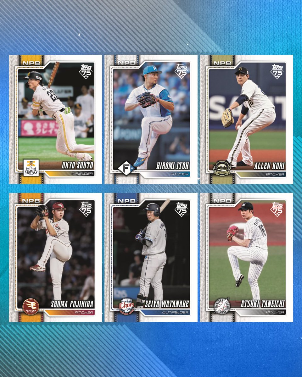 toppsjapan's tweet image. プロ野球カードの開幕戦。
『2026 Topps NPB ベースボールカード』
ファーストルック⚾️👀

2026年シーズン、
最初の一枚がここから始まる🔥

#NPB #野球