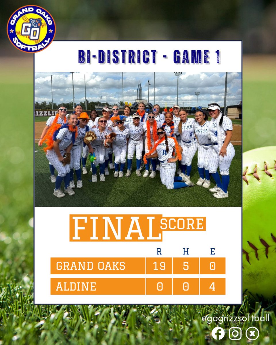 Grand Oaks Softball tweet media