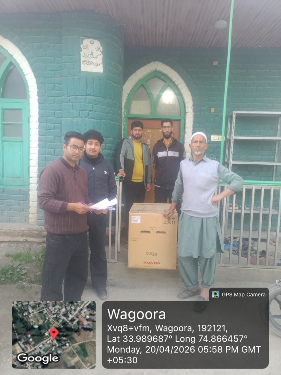 saima_inc's tweet image. We are humbled to share that we have donated 17 generators (3000 KV) to various religious places, in BK Pora, Budgam, Jammu &amp;amp; Kashmir.

#CommunitySupport #Service #JammuAndKashmir #GivingBack #HumanityFirst #BKPora #Budgam