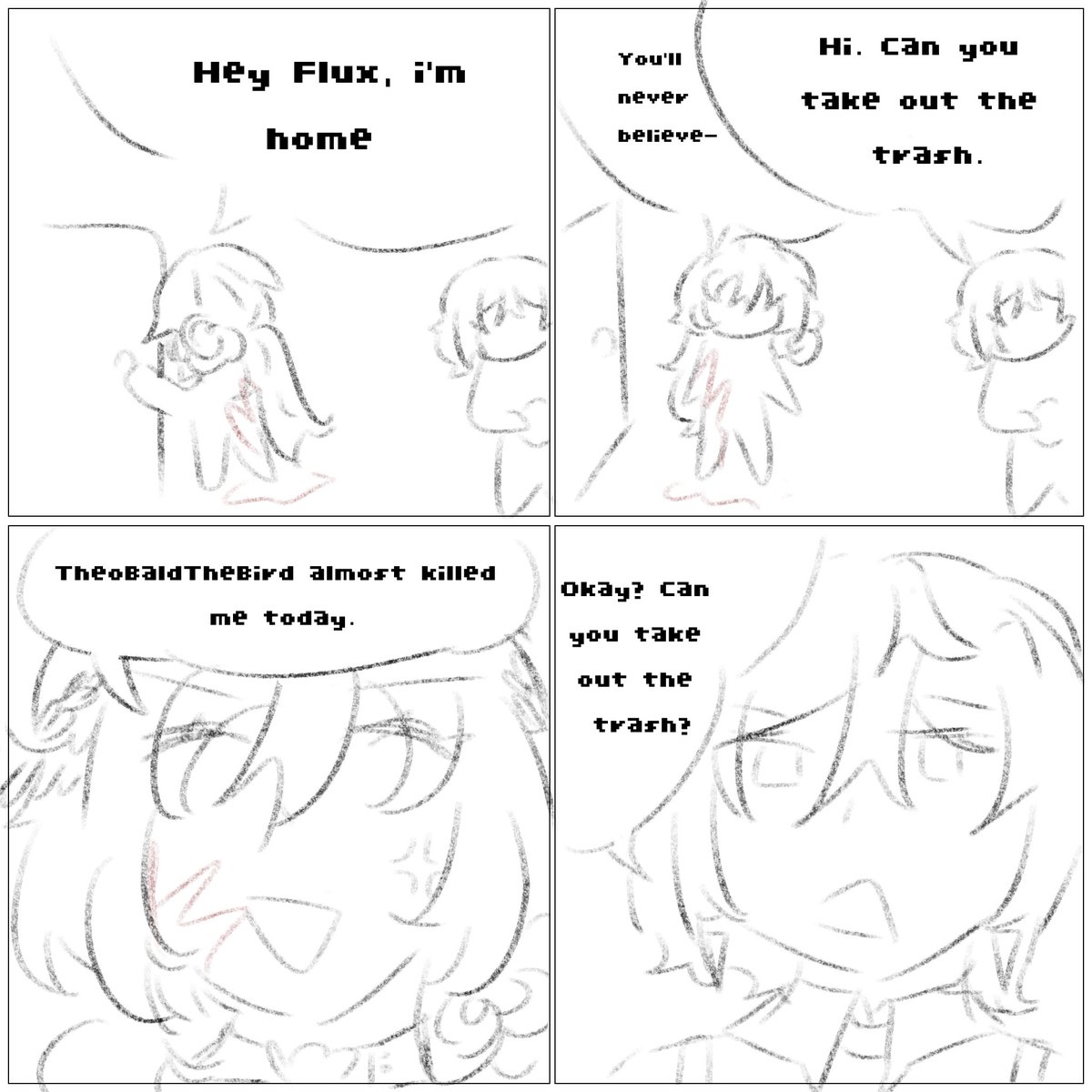 Thanks You can have this, I just really wanted to draw this it was funny😭