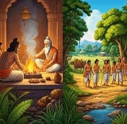 The usefulness of Indian Vedic culture lies in promoting inner peace, moral values, discipline, and harmony with nature—teachings widely shared through spiritual guidance