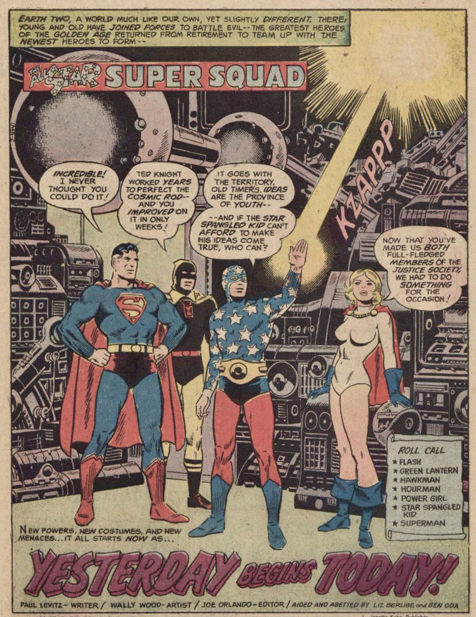 Podcast_Earth2's tweet photo. In our latest episode…
The Justice Society returns!
#dccomics #jsa #superman #hourman #powergirl #wallywood https://t.co/SBnIVHbroI https://t.co/fyvXTTdqZI
