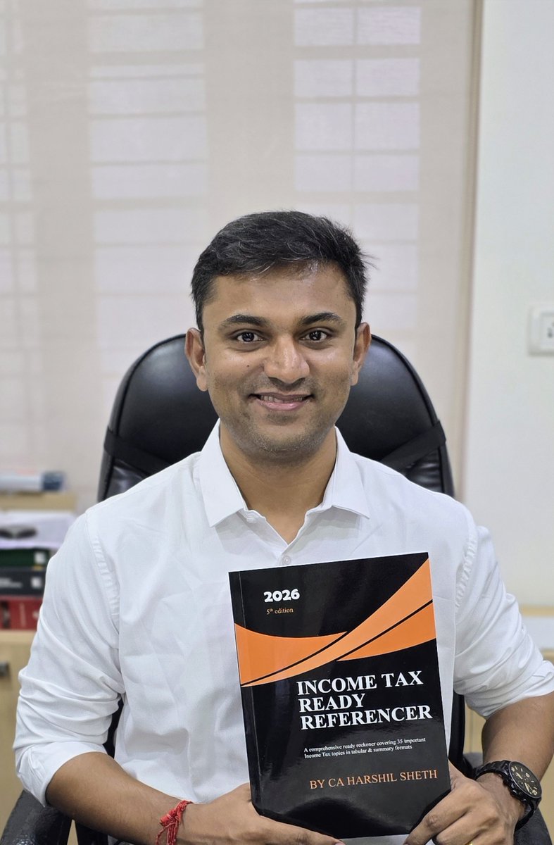 CA Harshil sheth tweet media