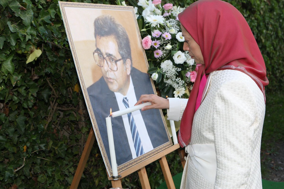 Maryam Rajavi tweet media