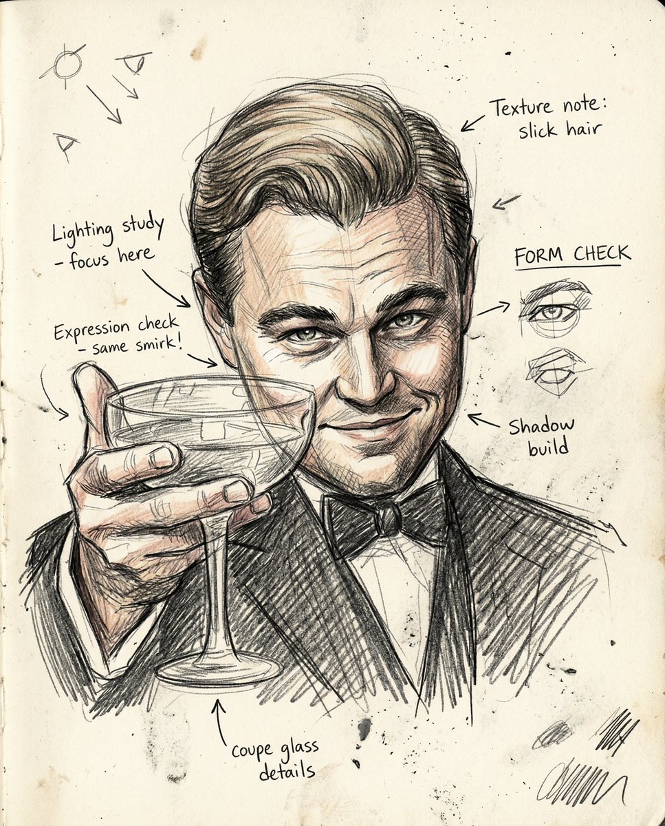 itsphotogptai's tweet image. I’m breaking down styles like this daily:

• Sketch portraits
• Cinematic edits
• Story-driven visuals

Follow @photogpt_official if you want prompts that actually teach you something.

#PromptEngineering #DigitalArt #CharacterDesign #AIImages #Trending #Viral #CreativeAI