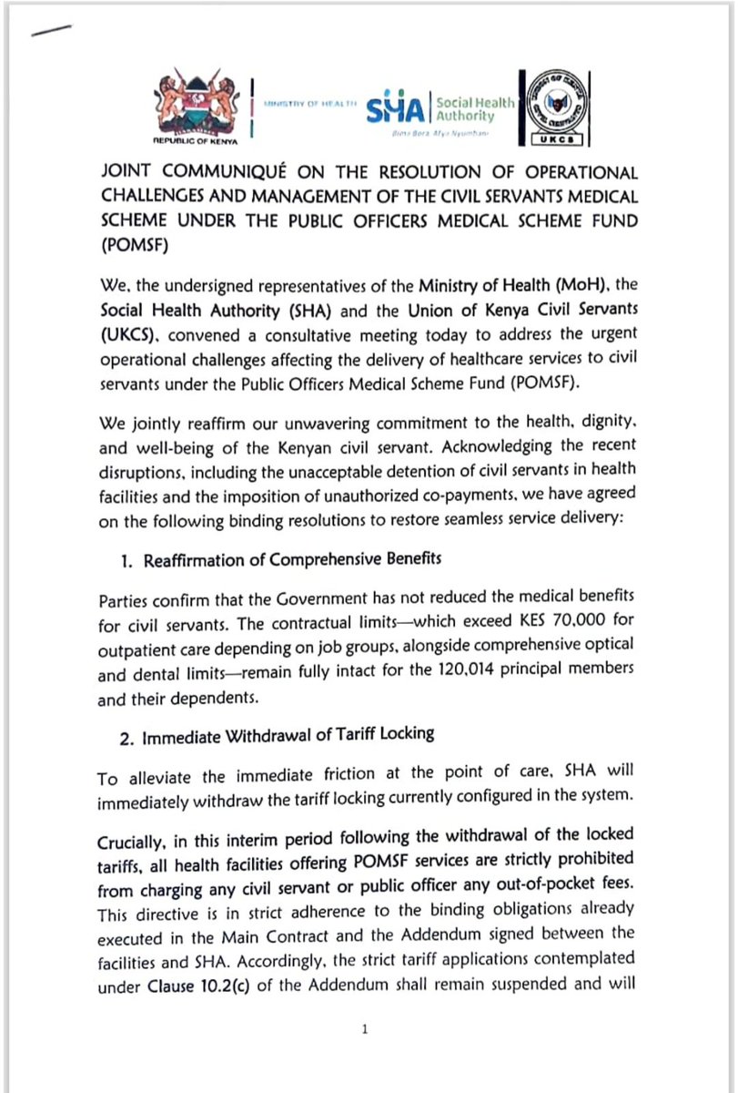 Union Kenya Civil Servants tweet media
