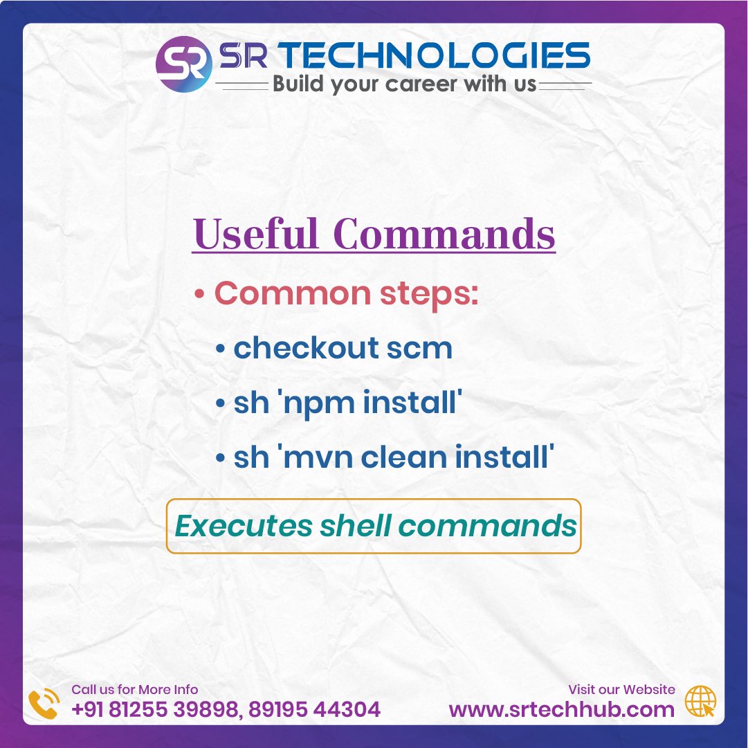 srdevopshub9's tweet image. Want to understand Jenkins Pipeline in a simple way?

• What is Jenkins Pipeline
• Pipeline types
• Basic pipeline structure
• Agent, stages, and steps

#Jenkins #DevOps #CICD #JenkinsPipeline #AWS #Azure #DevOpsTraining #SRTechnologies