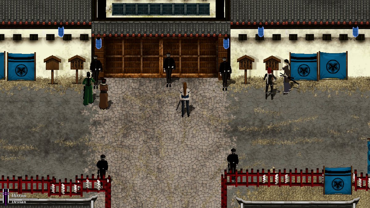 pugwaredev's tweet image. #indiegame #jrpg Granser new town wip