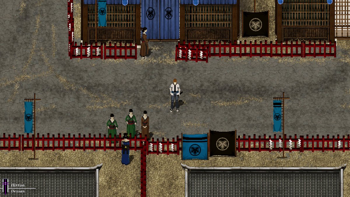 pugwaredev's tweet image. #indiegame #jrpg Granser new town wip
