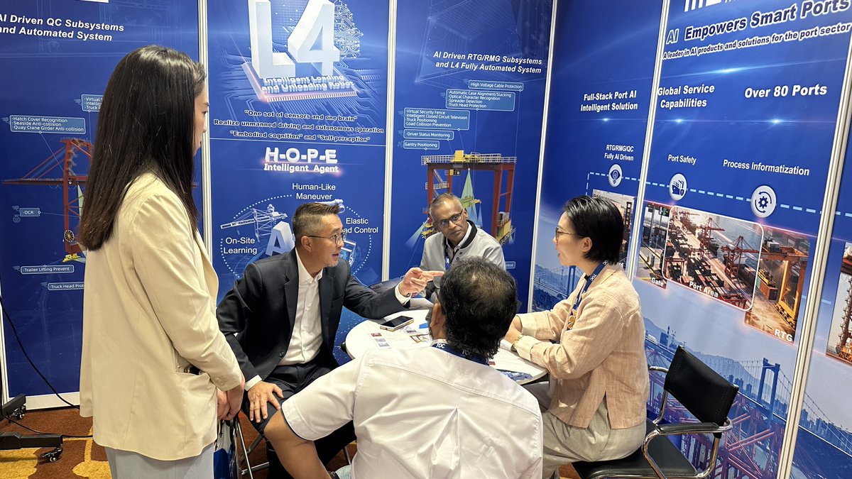 Hirifuture's tweet image. Looking back on a successful TOC Asia 2025 in Singapore!Now we’re getting ready for TOC Europe 2026 in Hamburg!See you in Germany — let’s meet and shape the future of terminal automation together.
#TOCEurope #PortAutomation #SmartPort #ContainerTerminal