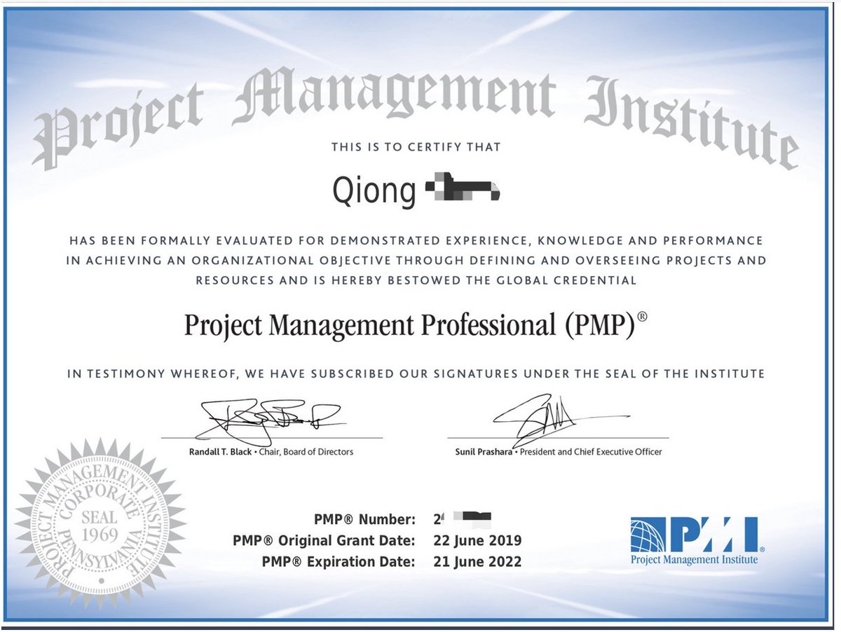 Kirkjoh43016's tweet image. Passed the PMP Certification! Grateful for late nights, study buddies u0026 that "I got this" moment. Now, let’s apply these skills! #ProjectManagement #PMP #ExamWin
