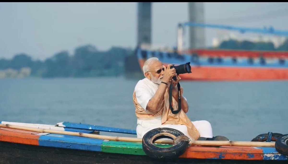 📍I really wonder what is wrong with our PM !

📍The nation is plagued by so many problems - Manipur is burning , economy is crumbling, unemployment on a rampage and inflation is soaring…..!!

📍But he dances in tea estates , goes boating in rivers and visits temples with