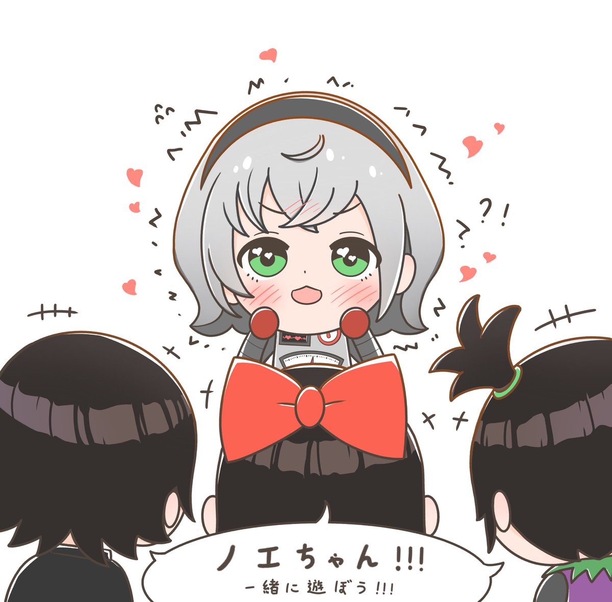 ！？あばばばばばば……
#ノエラート #プロテインザスバル