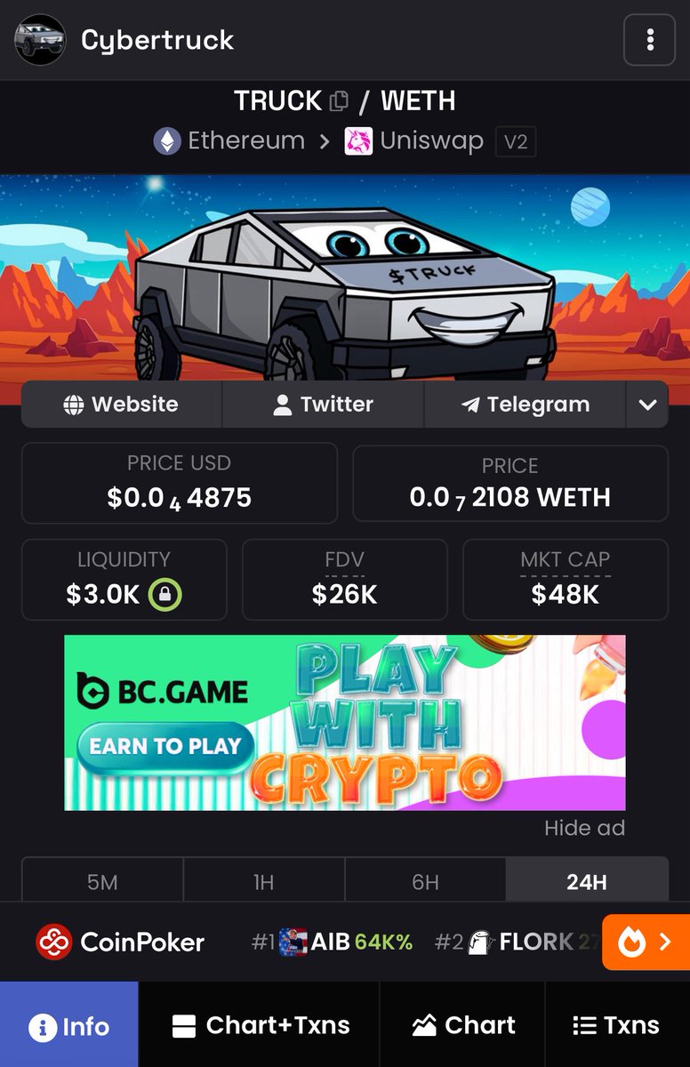 burhanbektass's tweet photo. @elonmusk

 @truckcoineth 

Ca : 0xAb5D6508E4726141D29c6074Ab366aFa03f4Ec8D

#Eth #Btc https://t.co/tGV9SrkKAa