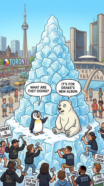 scrollmantra's tweet image. This is Ri-Drake-ulously cool!

While brands are busy
buying attention…

Drake froze it for an album.

Then made people
work for it too.

#Drake #Iceman #Trending #Toronto