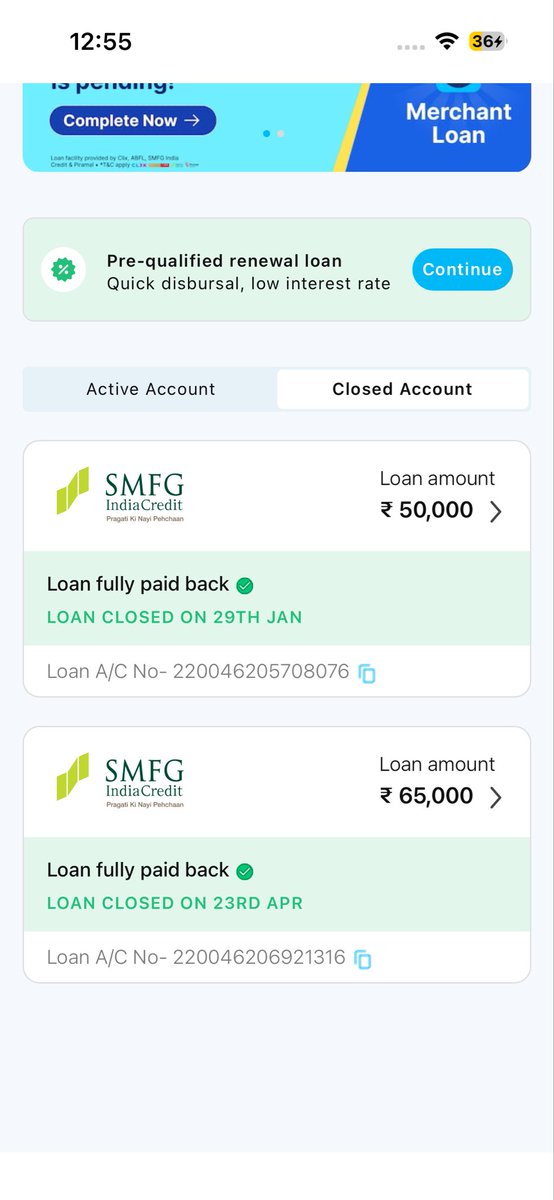 VISHAL_000077's tweet photo. @Paytm @Paytmcare @PaytmBusiness 
Hloo i want to take merchant loan but i am not available to take because in app showing not eligible i take two loan from merchant and i pay both of them on time but after closing last merchant loan now i want to take loan again showing not elig https://t.co/HCTobqO9rx