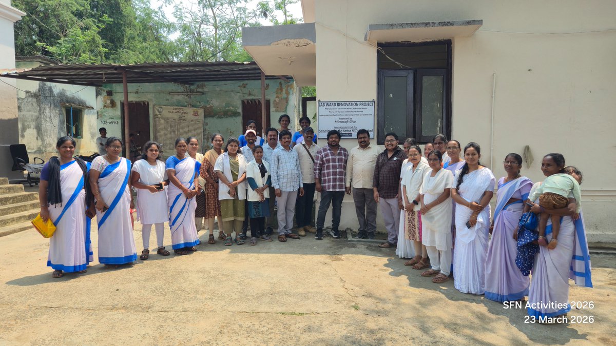 samaritans_ftn's tweet photo. Project Vaidhya (Samaritans for the Nation): Free lab services now live at PHC Kunavaram for tribal communities.

Supported by Hyundai Motor India Engineering Pvt. Ltd. &amp; Microsoft Give.

#RuralHealthcare #TribalHealth 🙏 https://t.co/4mZJKpBUkl