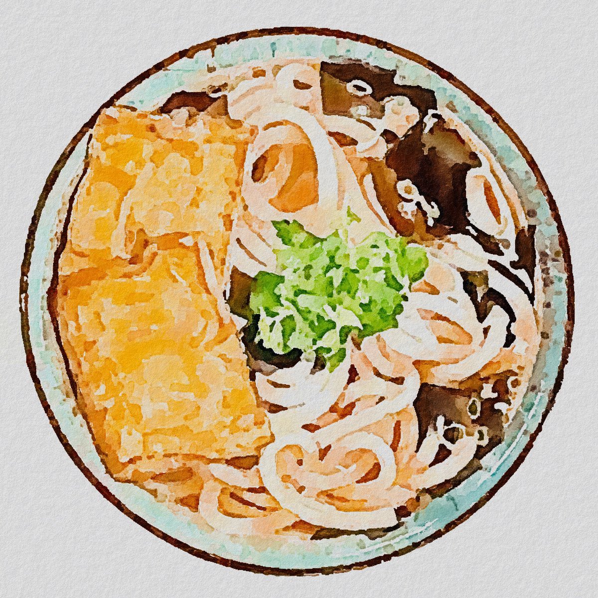 BillySiu822's tweet image. Kitsune Soba
#art #drawing #artwork #foodpainting #illustration #pinterest