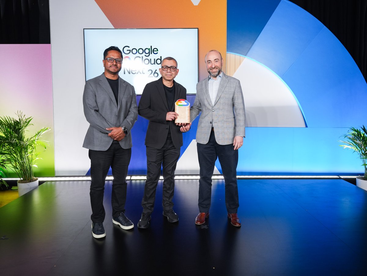 ericsson's tweet image. ✨ Big moment for us! 

We’ve been named the 2026 Google Cloud Business Applications Partner of the Year for Telecommunications for the 4th year in a row.

Grateful for the strong partnership with @googlecloud: m.eric.sn/PpMj50YOShS

#news #telecoms #EricssonOnDemand