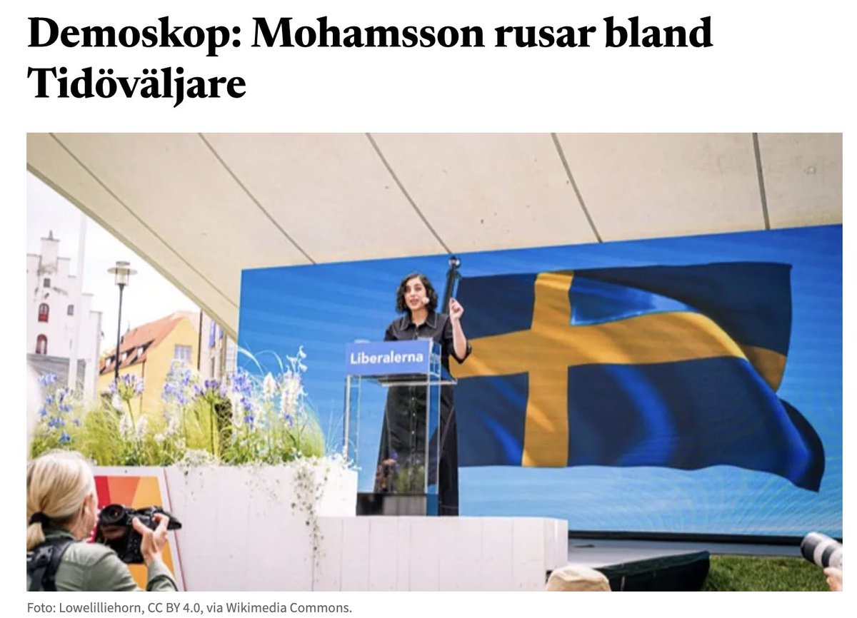 Förtroendet för Simona Mohamsson stiger kraftigt bland Tidöpartiernas väljare, visar en ny mätning från SvD/Demoskop.
bulletin.nu/demoskop-moham…