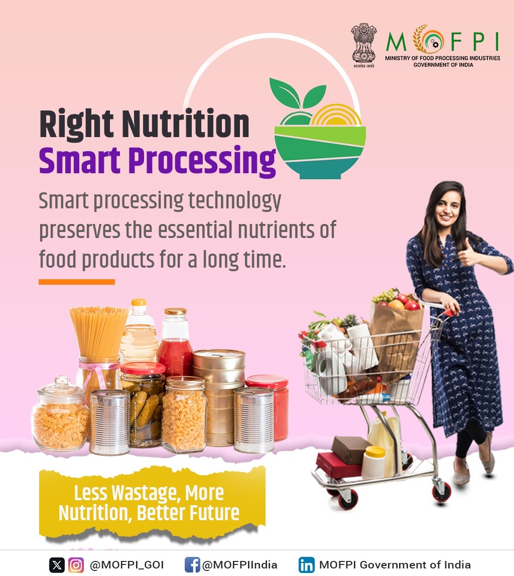 Ministry of Food Processing Industries tweet media