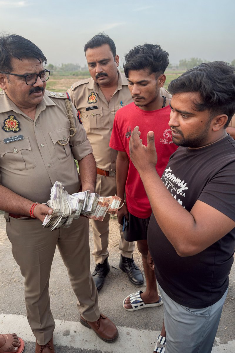 यूपी के शामली में मेरठ-करनाल हाईवे नोटों से पटा मिला। आधा किलोमीटर दायरे में 500 और 200 रुपए के नोटों की गडि्डयां बरामद हुईं। राहगीरों ने गडि्डयां बिखरी देखीं तो हैरान रह गए।

राहगीरों की सूचना पर पुलिस मौके पर पहुंची। पुलिस ने करीब 40 मिनट के सर्च अभियान के दौरान 500 रुपए के