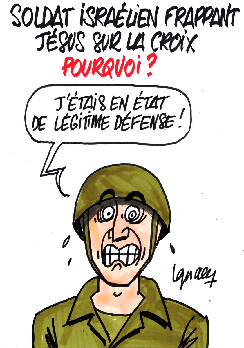 dessignace_'s tweet image. Ignace - Soldat israélien frappant Jésus sur la croix, pourquoi ?

dessignace.com

#ısrael #JesusChrist
