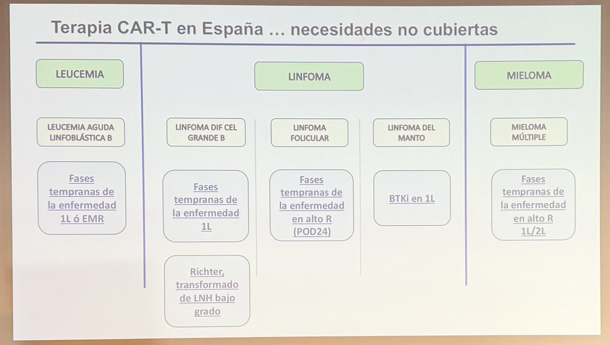 HematoRules's tweet photo. Victor Noriega @noriega_dr en #GETHCART26 @GETH_info
Excelente resumen de la situación actual de las Terapias CAR-T para patologías Hemtológicas en España
@SEHHJoven @sehh_es #HematoEnRed https://t.co/SmcvYCS6p4