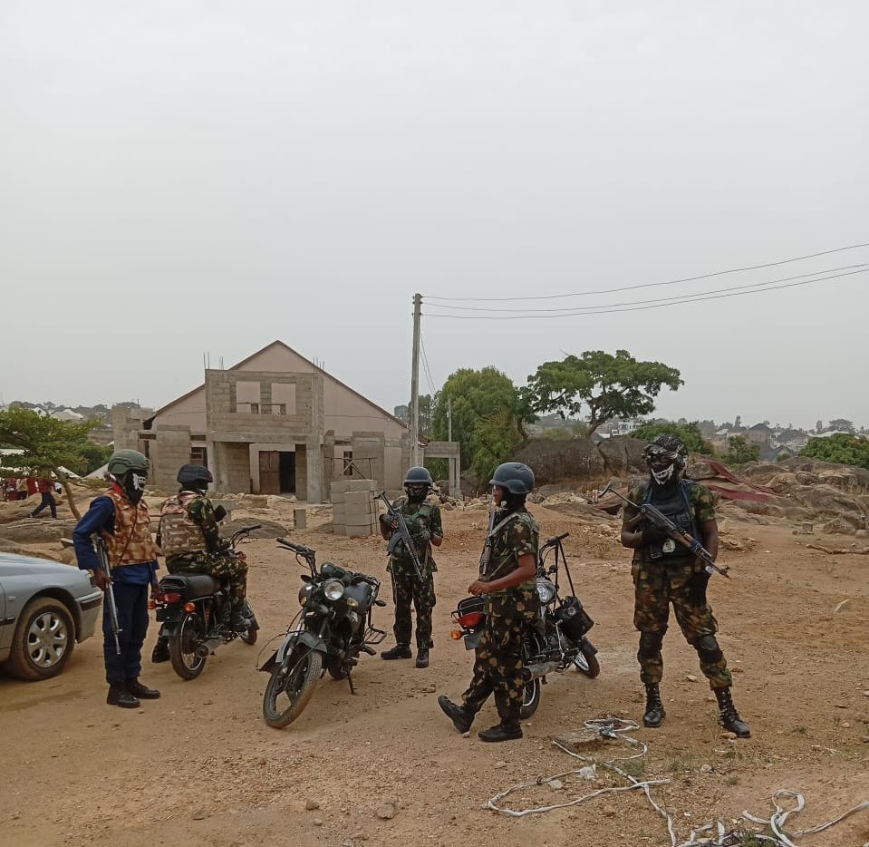 ZagazOlaMakama's tweet photo. Troops Arrest Three Berom Militia and Recover 84 Rustled Cattle after attack on Fulani pastoralist in Plateau 

By: Zagazola Makama 

The Nigerian Army troops  of Operation ENDURING PEACE have arrested three Berom militia and recovered 84 rustled cattle during a search and rescue operation after attack on Fulani pastoralist in Riyom Local Government Area of Plateau State.

Security sources told Zagazola Makama that troops of Sector 6, deployed at Dokku, responded at about 5:00 p.m. on April 22 to a report of cattle rustling behind Makera market.

On arrival, the troops immediately launched a search and rescue operation in the area, tracking the movement of the rustled livestock to a riverine location.

The sources said all 84 cattle were successfully recovered and returned to their rightful owner.

Three suspects believed to be connected to the rustling incident were also apprehended and are currently in military custody for further investigation.

Zagazola had, in a series of reports, documented how cattle rustling, livestock poisoning and attacks on pastoralists and their livelihoods across communities in Barkin Ladi, Bokkos, Mangu, Riyom and other parts of Plateau State have become major drivers of the protracted crisis in the state. Criminal youths, sometimes allegedly acting with the support of their communities and traditional rulers, have continued to carry out coordinated attacks.

One such case occurred on April 19, 2026, when security operatives in Nasarawa State intercepted stolen livestock allegedly rustled from Bokkos in Plateau State and sold through illicit channels.

Police sources said the breakthrough followed credible intelligence received by the State Criminal Investigation Department (SCID) in Lafia regarding suspicious cattle being traded at the Lafia cattle market.

Acting on the tip-off, detectives mobilised to the market and arrested one Alhaji Ziya-U Inusa, a resident of Dengi in Plateau State, who was found in possession of eleven cows suspected to have been stolen.

During interrogation, the suspect reportedly confessed to purchasing twelve cows from a paramount ruler in Plateau State (name withheld), but transported only eleven due to limited vehicle capacity.

Further investigation led to the identification of one Abdullahi Adamu from Bokkos Local Government Area, who claimed ownership of the recovered livestock.

Adamu explained that the cows were part of a larger herd of 57 cattle rustled in May 2025 by armed youths in Bokkos, adding that previous efforts to recover them had failed until the recent operation.

Security sources confirmed that the recovered cattle have been secured, while investigations are ongoing to unravel the network involved in the rustling and illicit sale, including the alleged roles of intermediaries and buyers.

Zagazola has consistently reported incidents involving suspected Berom militia engaging in livestock theft. In several cases, victims—mostly Fulani herders—were reportedly killed and buried in shallow graves, while in other instances, security forces intercepted suspects and recovered stolen livestock.

The latest such incident occurred on April 16, when troops under Operation ENDURING PEACE responded to a rustling incident in Mangu Local Government Area, where the suspects fled before the arrival of security personnel.

Similarly, on April 15, troops recovered 48 rustled cattle in Yelwa village, Heipang District of Barkin Ladi Local Government Area, following a distress call received at about 6:35 a.m.

In another operation on April 13, troops foiled an attempted cattle rustling in Bassa Local Government Area, recovering 92 cattle after pursuing suspects who abandoned the animals while fleeing.

Zagazola reports that such incidents remain a major trigger for cycles of reprisal attacks, further escalating tensions in affected communities.